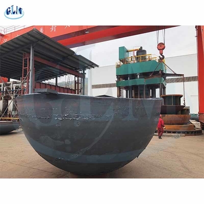 قطر 4300mm هیموسفیر فلزی بزرگ جوش داده شده برای ظرف فشار