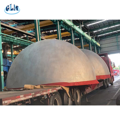 کلاهک های نیمه کره ای یک قطعه از فولاد کربن