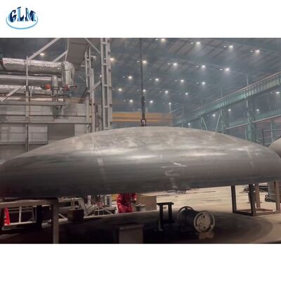 فشار قابل تنظیم 4200mm قطر سر توریسفرال با فشار گرم برای ظروف فشار