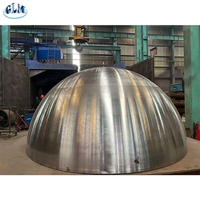 سر تانک های نیمه کره ای با فشار بالا با قطر 500mm تا 4000mm و سطح پوشیده با پودر