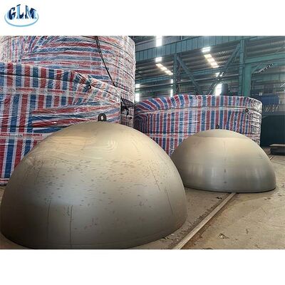 1592 mm Id X 70 mm سر مخزن نیمه کره ای برای کاربردهای با فشار بالا با جوشکاری پشت یا بدون جوشکاری