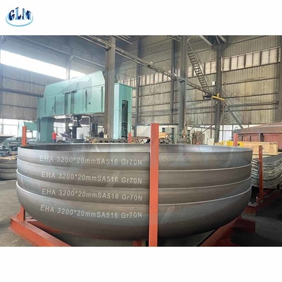 Asme 1000cm 2 تا 1 سر بیضوی فولاد ضد زنگ