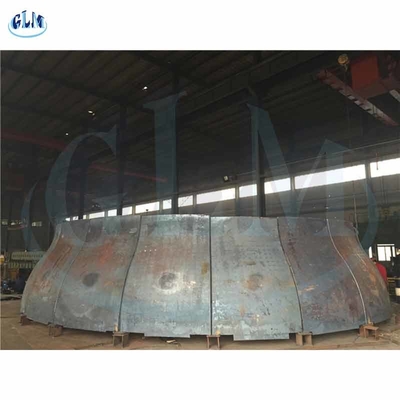 SA516 GR60 ظرف فشار پای بند لوله لوازم جانبی مخروطی سر ظرف 300mm