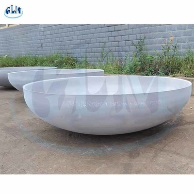کلاهک پایانی ظرف فشار سر با صفحه کروی برای تجهیزات شیمیایی