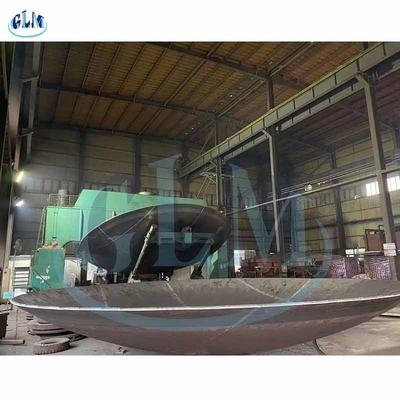 ASME GB سرهای کروی فولاد کربن P355GH برای مخزن نیمه کره ای